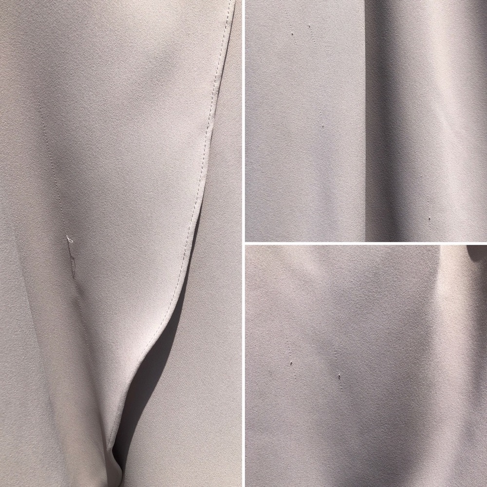 {Pamella Roland} Beaded Sleeve Wrap Column Gown - Picture 8 of 8